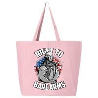 Right To Bare Arms 4th Of July 25L Jumbo Tote