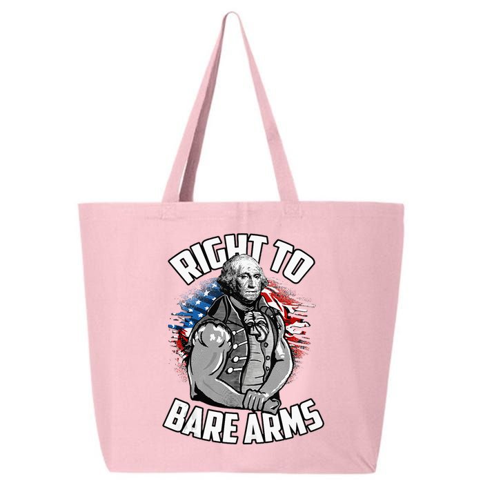 Right To Bare Arms 4th Of July 25L Jumbo Tote