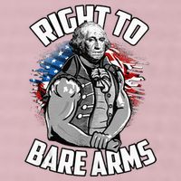 Right To Bare Arms 4th Of July 25L Jumbo Tote