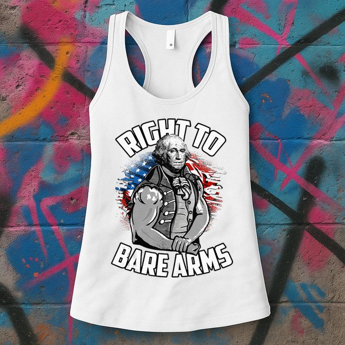Right To Bare Arms 4th Of July Womens Tank Top