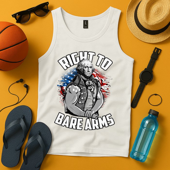 Right To Bare Arms 4th Of July Tank Top
