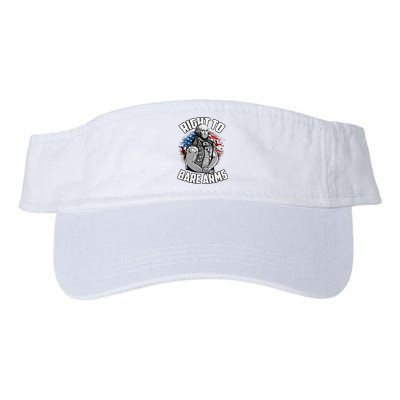 Right To Bare Arms 4th Of July Visor
