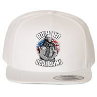 Right To Bare Arms 4th Of July Wool Snapback Cap