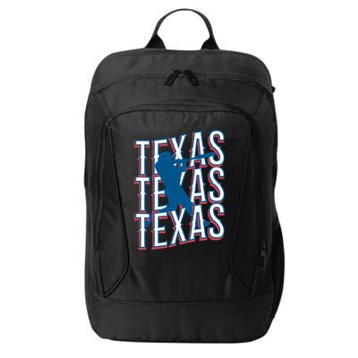 Retro Texas Baseball City Backpack