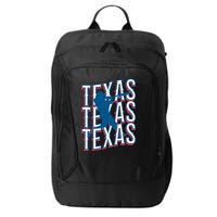 Retro Texas Baseball City Backpack