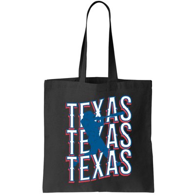 Retro Texas Baseball Bag