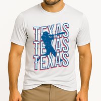 Retro Texas Baseball Cooling Performance Crew T-Shirt