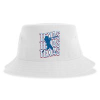 Retro Texas Baseball Sustainable Bucket Hat
