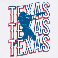 Retro Texas Baseball Sustainable Bucket Hat