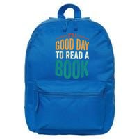 Reading Teacher Bookworm Its A Good Day To Read A Book Gift 16 in Basic Backpack