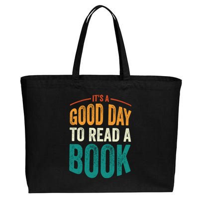 Reading Teacher Bookworm Its A Good Day To Read A Book Gift Cotton Canvas Jumbo Tote