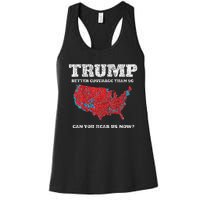 Retro Trump Better Coverage Than 5g Can You Hear Us Now Women's Racerback Tank