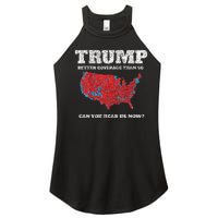 Retro Trump Better Coverage Than 5g Can You Hear Us Now Women's Perfect Tri Rocker Tank