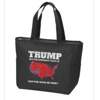 Retro Trump Better Coverage Than 5g Can You Hear Us Now Zip Tote Bag