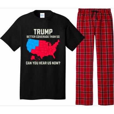 Retro Trump Better Coverage Than 5g Can You Hear Us Now Usa Pajama Set