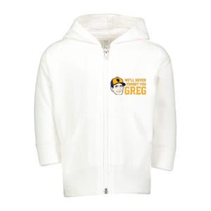 Reviewing The Brew Craig Counsell WeLl Never Forget You Greg Toddler Zip Fleece Hoodie