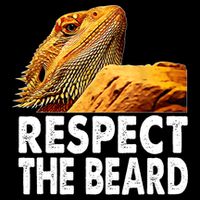 Respect The Beard Funny Bearded Dragon Lizard Owner Son Impact Tech Backpack