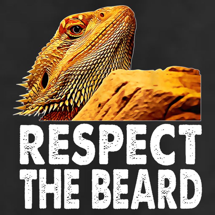 Respect The Beard Funny Bearded Dragon Lizard Owner Son Tumbler