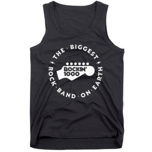 Rockin1000 The Biggest Rock Band On Earth Circle Version Tank Top