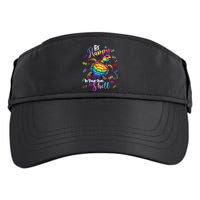 Rainbow Turtle Be Happy In Your Own Shell Autism Awareness Adult Drive Performance Visor