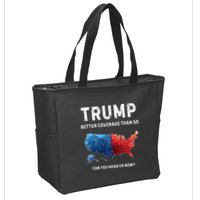Retro Trump Better Coverage Than 5g Can You Hear Us Now Zip Tote Bag