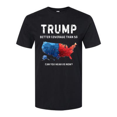 Retro Trump Better Coverage Than 5g Can You Hear Us Now Softstyle CVC T-Shirt