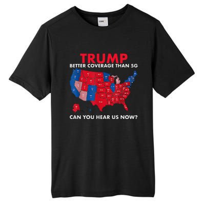 Retro Trump Better Coverage Than 5g Can You Hear Us Now Tall Fusion ChromaSoft Performance T-Shirt