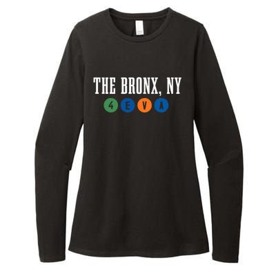 retro The Bronx NY 4 EVA New York City NYC Pride Womens CVC Long Sleeve Shirt