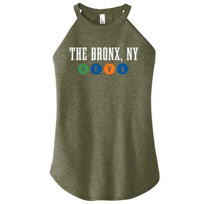 retro The Bronx NY 4 EVA New York City NYC Pride Women’s Perfect Tri Rocker Tank