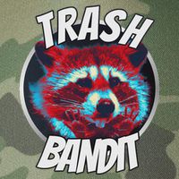Raccoon Trash Bandit Funny Raccoon Trash Panda Legacy Tie Dye Trucker Hat