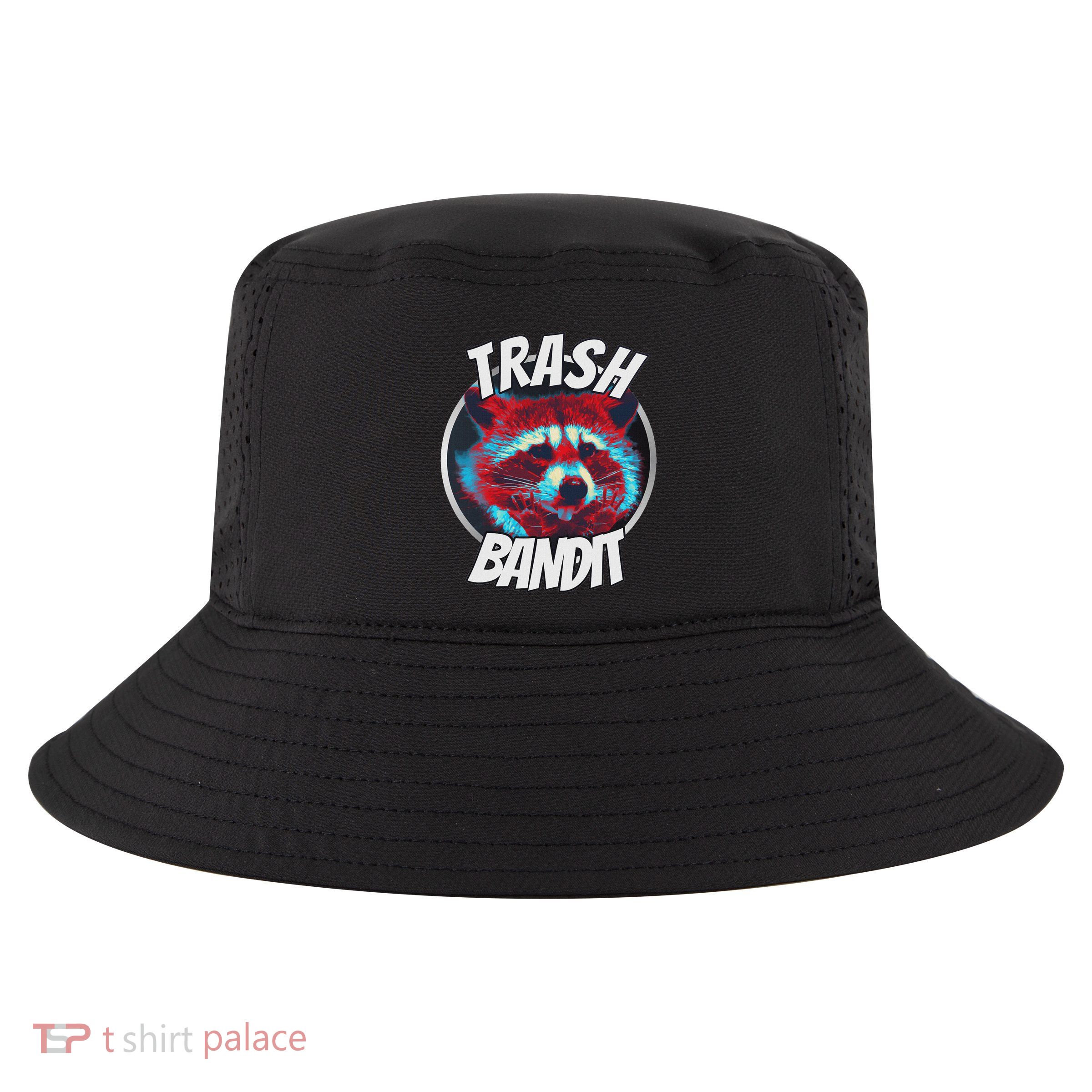 Raccoon Trash Bandit Funny Raccoon Trash Panda Cool Comfort Performance Bucket Hat