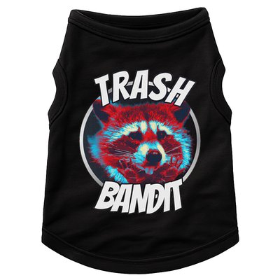 Raccoon Trash Bandit Funny Raccoon Trash Panda Doggie Tank