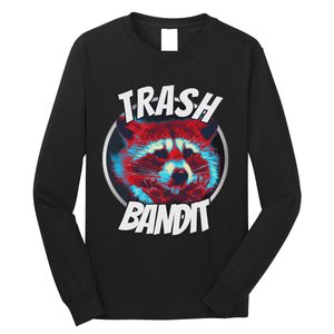 Raccoon Trash Bandit Funny Raccoon Trash Panda Long Sleeve Shirt