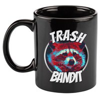 Raccoon Trash Bandit Funny Raccoon Trash Panda 11oz C Handle Ceramic Mug