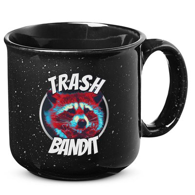 Raccoon Trash Bandit Funny Raccoon Trash Panda 15oz Campfire Ceramic Mug