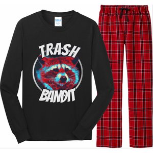 Raccoon Trash Bandit Funny Raccoon Trash Panda Long Sleeve Pajama Set