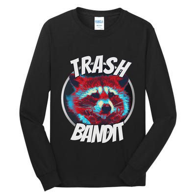 Raccoon Trash Bandit Funny Raccoon Trash Panda Tall Long Sleeve T-Shirt