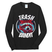 Raccoon Trash Bandit Funny Raccoon Trash Panda Tall Long Sleeve T-Shirt