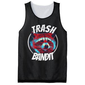 Raccoon Trash Bandit Funny Raccoon Trash Panda Mesh Reversible Basketball Jersey Tank