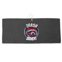 Raccoon Trash Bandit Funny Raccoon Trash Panda Large Microfiber Waffle Golf Towel