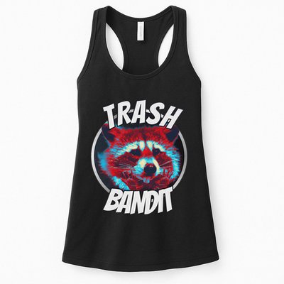 Raccoon Trash Bandit Funny Raccoon Trash Panda Womens Tank Top