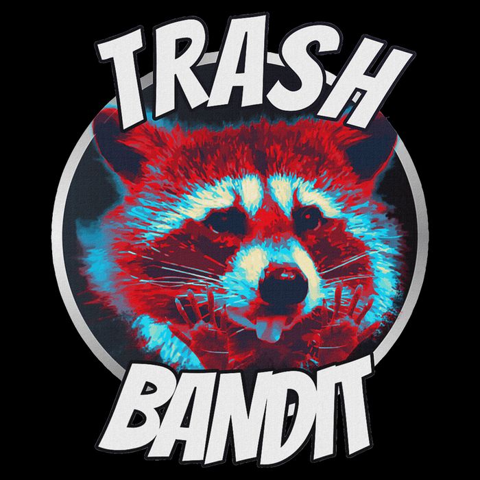 Raccoon Trash Bandit Funny Raccoon Trash Panda Baby Bodysuit
