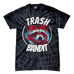 Raccoon Trash Bandit Funny Raccoon Trash Panda Tie-Dye T-Shirt