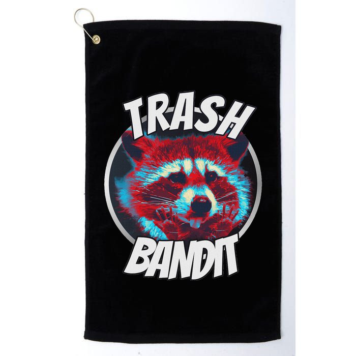 Raccoon Trash Bandit Funny Raccoon Trash Panda Golf Towel