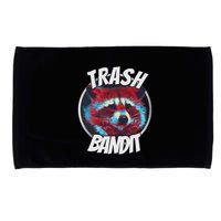 Raccoon Trash Bandit Funny Raccoon Trash Panda Microfiber Hand Towel