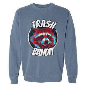 Raccoon Trash Bandit Funny Raccoon Trash Panda Garment-Dyed Sweatshirt