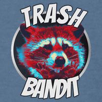 Raccoon Trash Bandit Funny Raccoon Trash Panda Garment-Dyed Sweatshirt