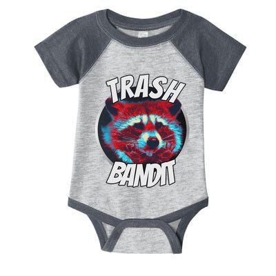 Raccoon Trash Bandit Funny Raccoon Trash Panda Infant Baby Jersey Bodysuit