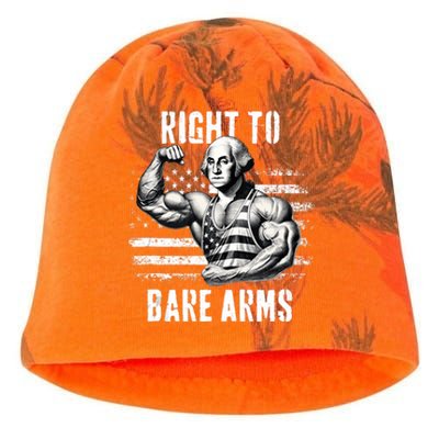 Right To Bare Arms 4th Of July Gym Workout Kati - Camo Knit Beanie