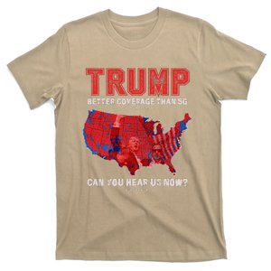 Retro Trump Better Coverage Than 5g Can You Hear Us Now T-Shirt